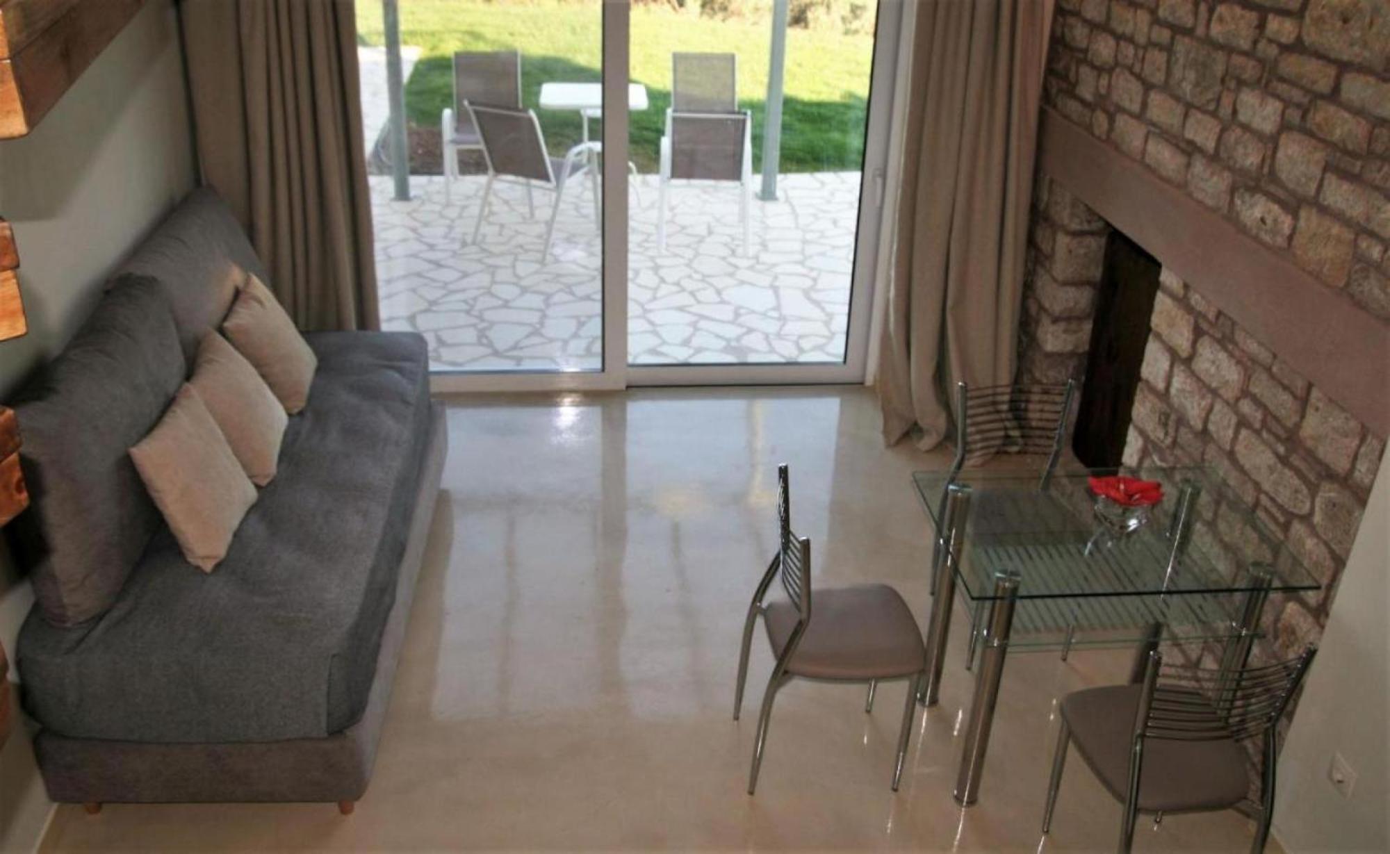 Stone Bay Houses In Messinia Kalamaki Beach Area Chrani Luaran gambar